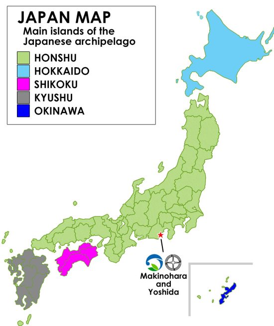 map-japan